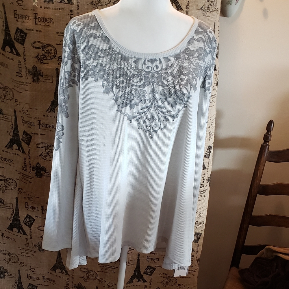 🆕️Unity World Wear | Waffle Top - Picture 3 of 11
